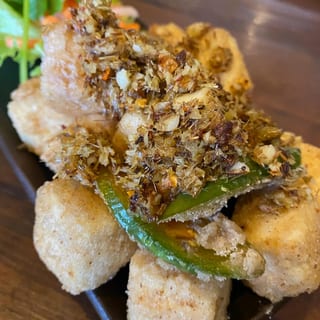 K12 Lemongrass Fried Tofu | Dau Hu Chien Sa